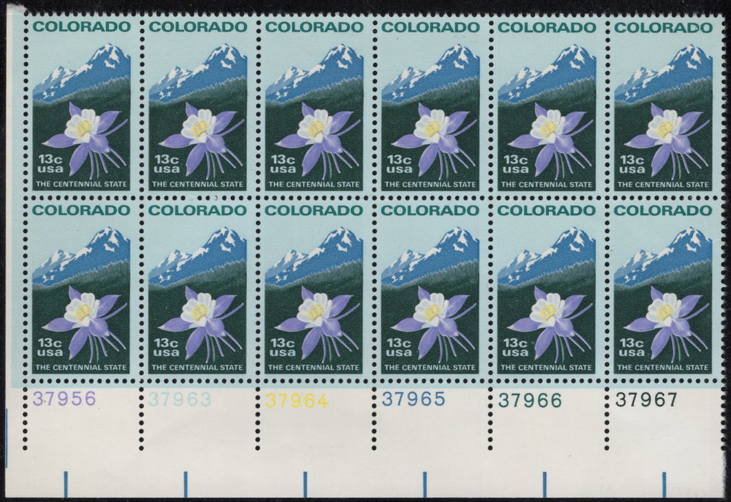 # 1711c (1977) Colorado, perf 11.2 - PB/12, LR #37967, MNH