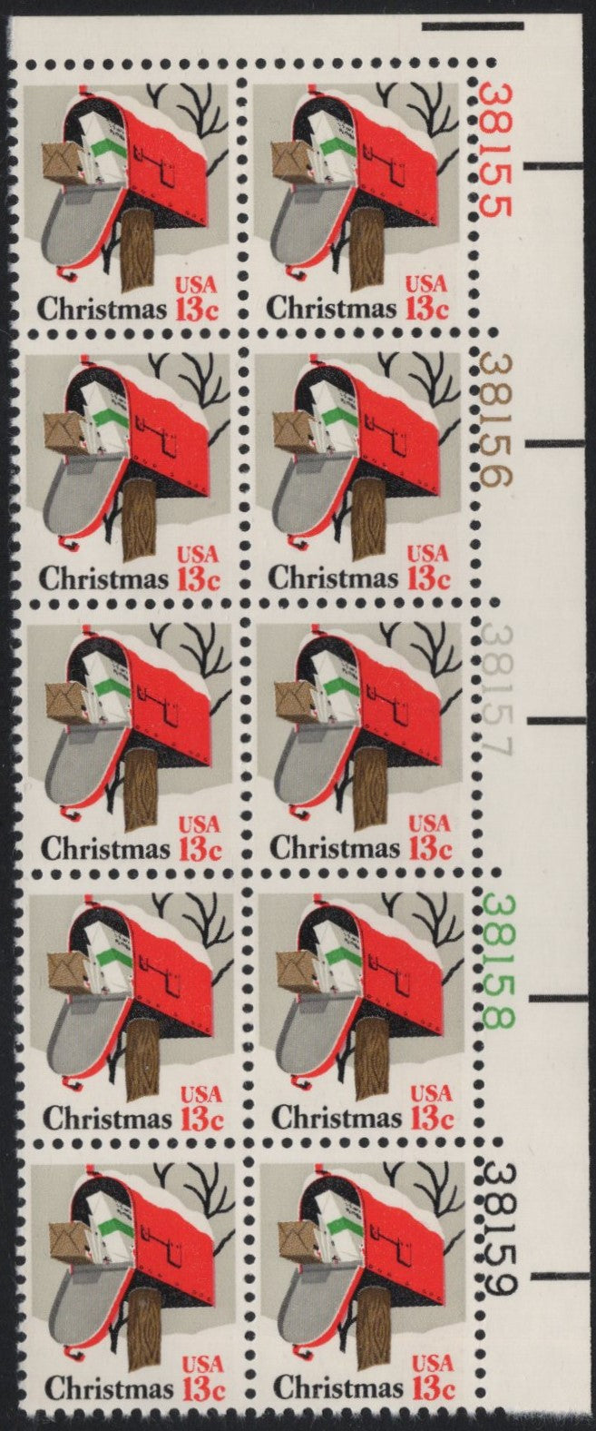 # 1730 (1977) Mailbox - PB/10, UR #38159, MNH
