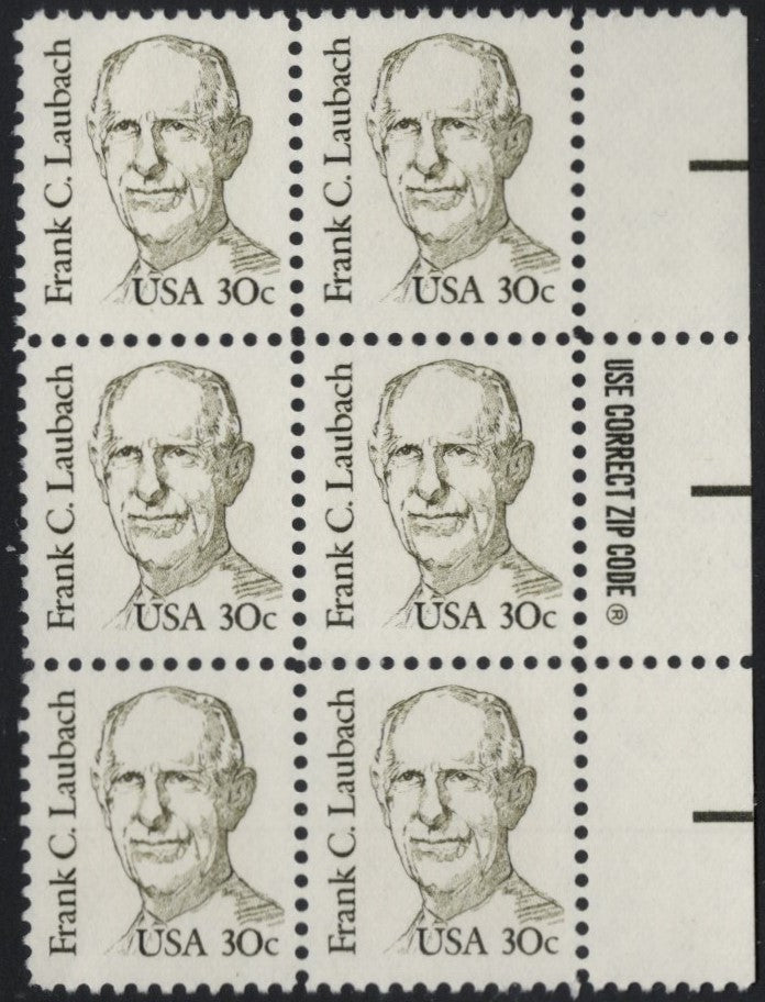 # 1864 (1984) Laubach, SB tag, perf 11 - Zip Code, BK/6, MNH
