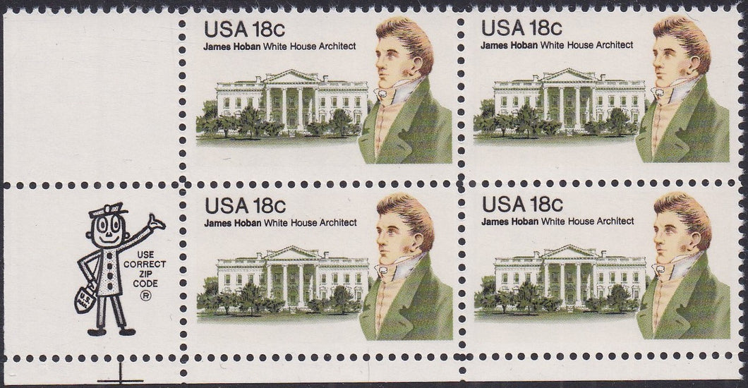 # 1935 (1981) Hoban - Mr. Zip, BK/4, LL, MNH