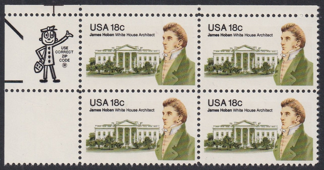 # 1935 (1981) Hoban - Mr. Zip, BK/4, UL, MNH