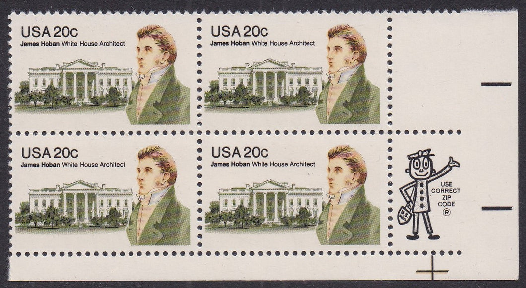 # 1936 (1981) Hoban - Mr. Zip, BK/4, LR, MNH