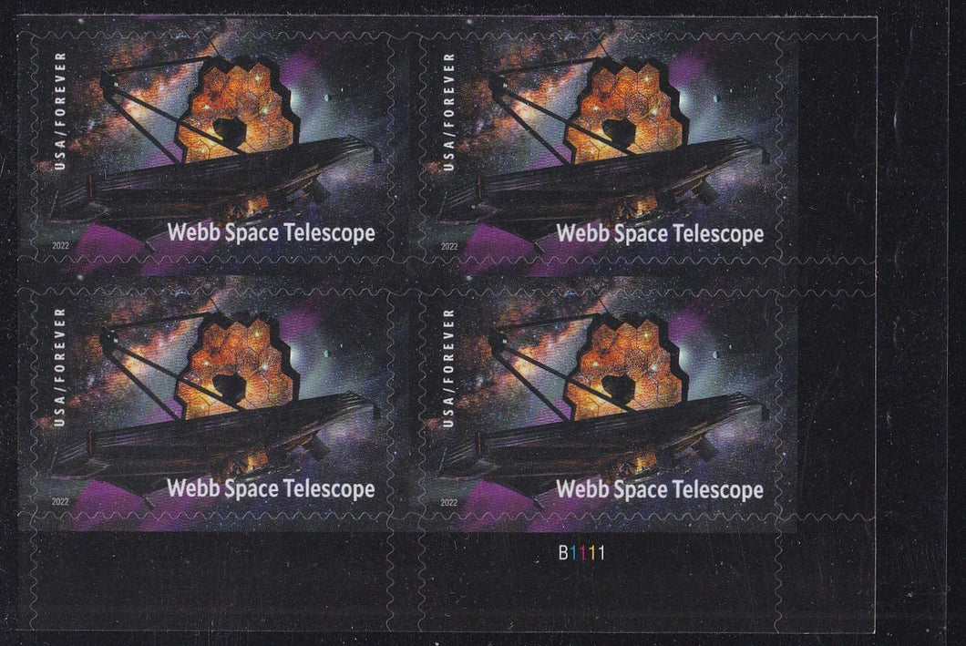 # 5720 (2022) Webb Telescope - PB, LR #B1111, MNH