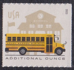 # 5741 (2023) School Bus - Coil sgl, MNH