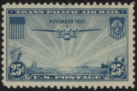 # C20 (1935) China Clipper - Sgl, VF MH