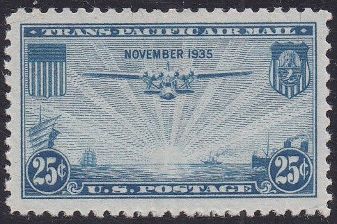 # C20 (1935) China Clipper - Sgl, VF MNH (Q)