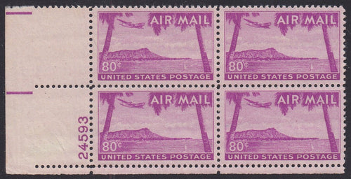 # C46 (1952) Diamond Head, Hawaii - PB, LL #24593, MNH (Q1)
