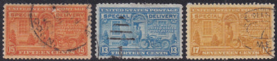 # E16 (1931) Motorcycle Messenger, Special Delivery - Used, VF [Q]