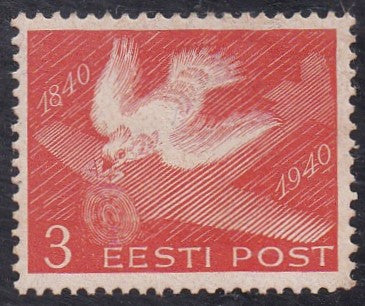 Estonia # 150 (1940) Pigeon & Plane - Sgl, MLH