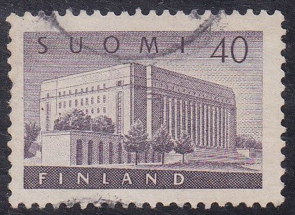 Finland # 337 (1956) Parliament - Sgl, Used