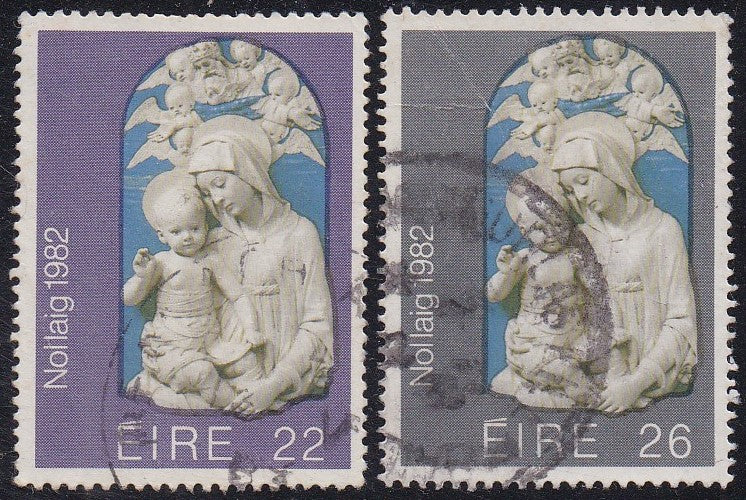 Ireland # 535-36 (1982) Madonna - Sgls, Set/2, Used