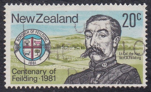 New Zealand # 724 (1981) Henry Feilding - Sgl, Used