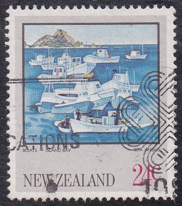 New Zealand # 780 (1983) Island Bay - Sgl, Used