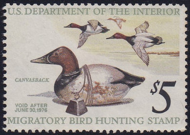 # RW42 (1975) Canvasback - Sgl, Unsigned, NG
