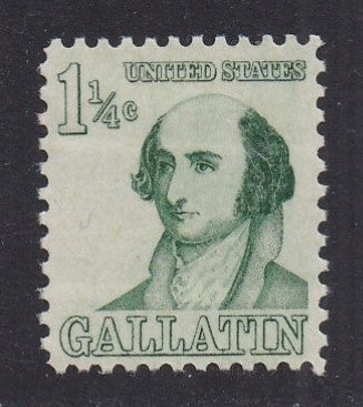 # 1279 (1967) Gallatin - Sgl, MNH