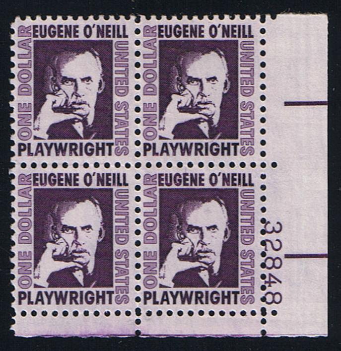 #1294a (1973) O'Neill, dull purple, Tagged - PB, LR #32848, MNH