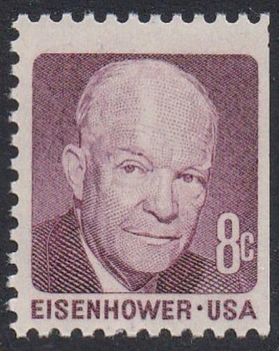 # 1395b (1971) Eisenhower, SG - Bklt sgl, MNH