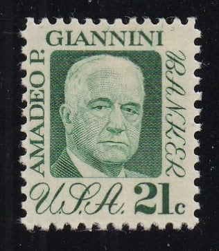 # 1400 (1973) Giannini, Tagged - Sgl, MNH