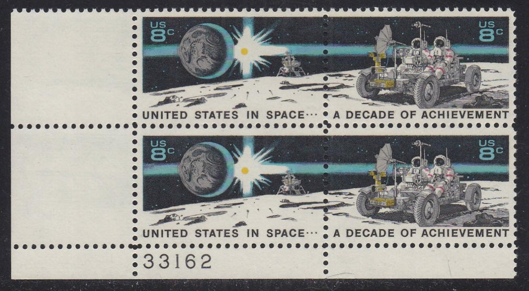 # 1434-35 (1971) Apollo 15 - PB, LL #33162, MNH