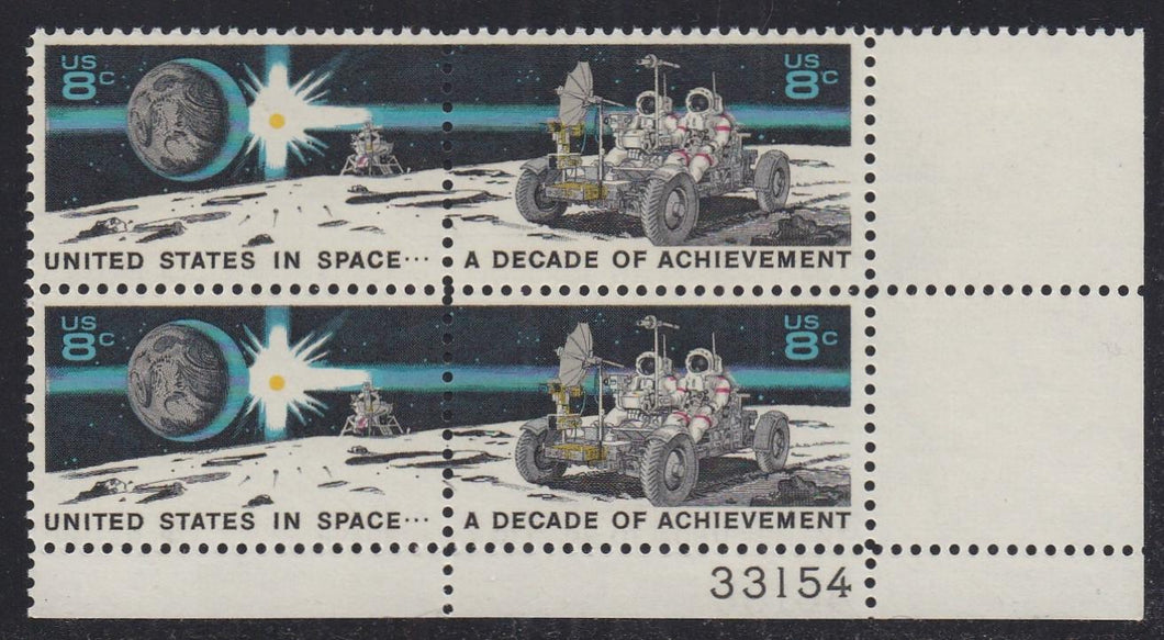 # 1434-35 (1971) Apollo 15 - PB, LR #33154, MNH