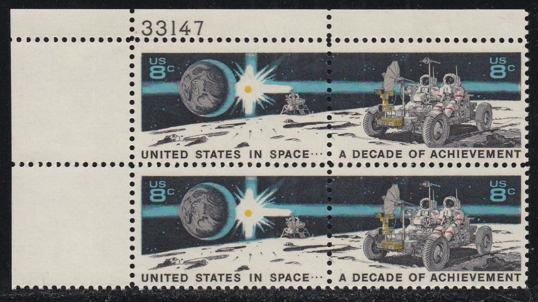 # 1434-35 (1971) Apollo 15 - PB, UL #33147, MNH
