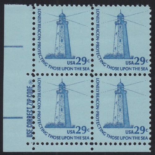 # 1605 (1978) Lighthouse, SG, BP, OA Tag - Zip BK/4, LL, MNH