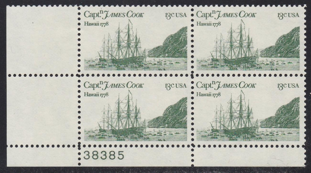 # 1733 (1978) Capt Cook Ships - PB, LL #38385, MNH