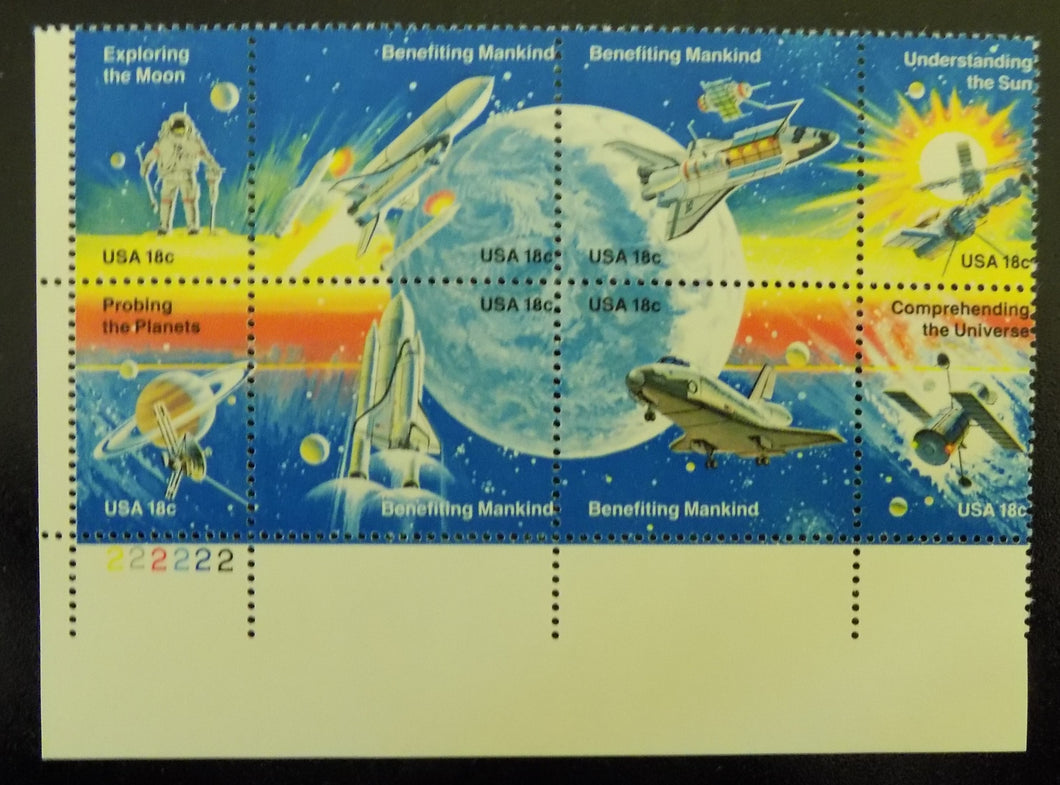 # 1912-19 (1981) Space - PB, LL #222222, MNH
