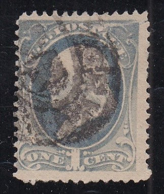 # 206 (1881) Franklin - Sgl, Used, VG [1]