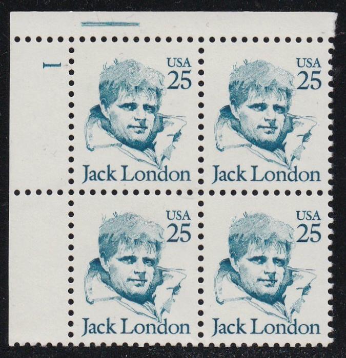 # 2182 (1986) London, Blue, LB tag, DG, perf 11 - PB, UL #1, MNH