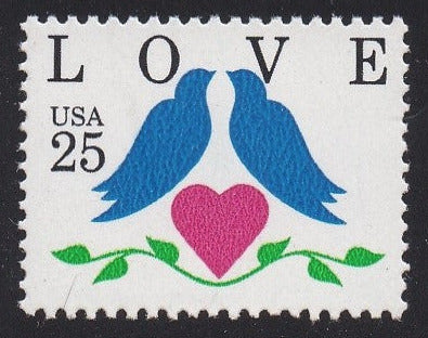 # 2440 (1990) Doves - Sgl, MNH