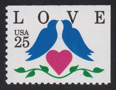 # 2441 (1990) Doves - Bklt sgl, MNH