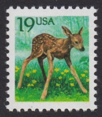 # 2479 (1991) Fawn - Sgl, XF MNH