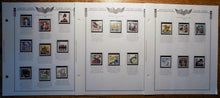 # 3182-91 (1998-2000) Celebrate the Century, 1900's through 1990's - Sgls on pg, in mounts