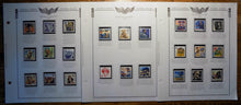 # 3182-91 (1998-2000) Celebrate the Century, 1900's through 1990's - Sgls on pg, in mounts