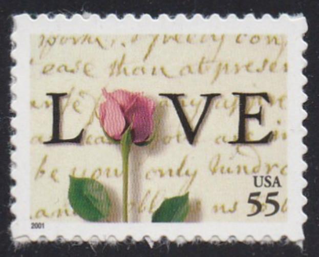 # 3499 (2001) Love - Sgl, MNH