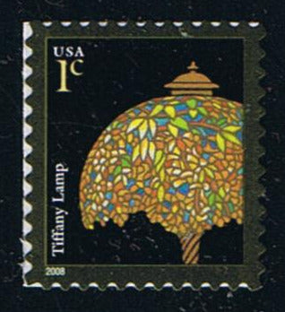 #3749A (2008) Tiffany Lamp, 2008 year date, UV Active - Sgl, MNH