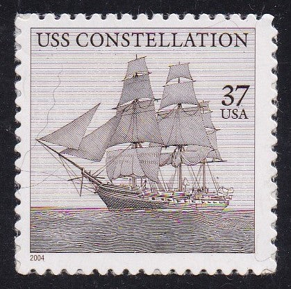 # 3869 (2004) USS Constellation - Sgl, MNH