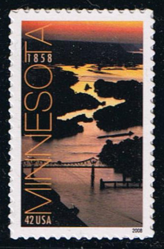 # 4266 (2008) Minnesota Statehood - Sgl, MNH