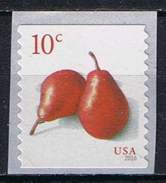 # 5039 (2016) Red Pears - Coil sgl, MNH