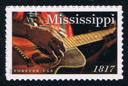 # 5190 (2017) Mississippi Statehood - Sgl, MNH