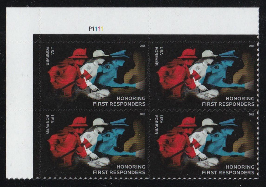 # 5316 (2018) First Responders - PB, UL #P1111, MNH