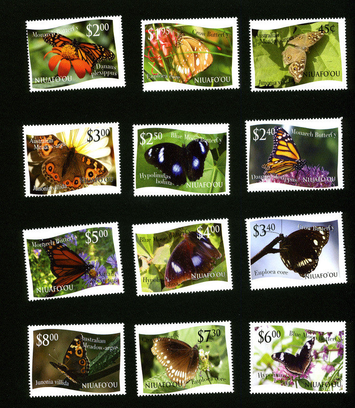 # 275-86 (2012) Butterfly Definitives Set - Dropped
