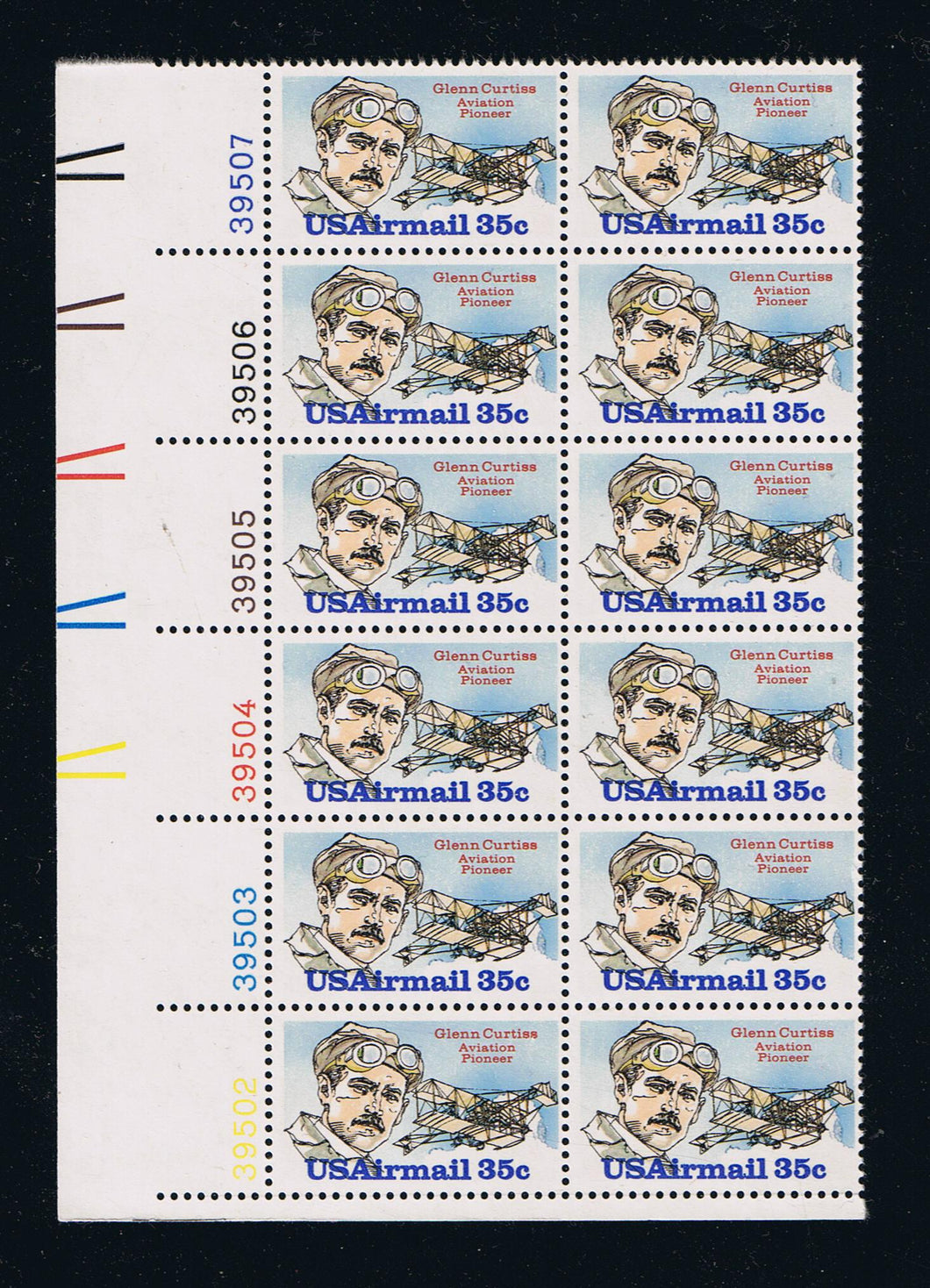 # C100 (1980) Curtiss - PB/12, LL #39507, MNH