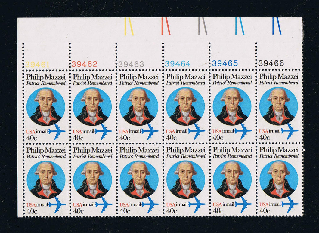 # C98 (1980) Mazzei - PB/12, UL #39461, MNH