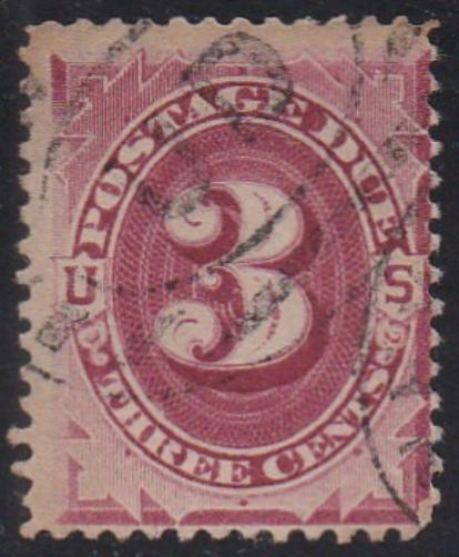 # J24 (1891) Postage Due - Used, F
