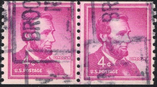 # 1058 (1958) Lincoln, Dry Print, Lg Holes - Coil LP, Used [2]