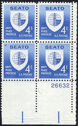 # 1151 (1960) SEATO - PB, LR #26632, MNH