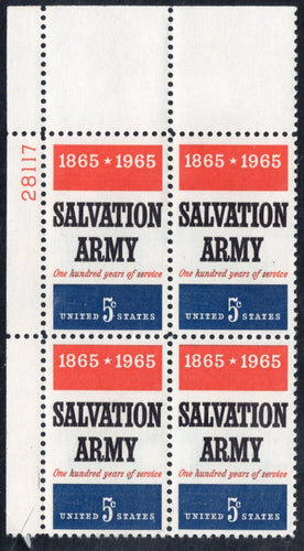 # 1267 (1965) Salvation Army - PB, UL #28117, MNH