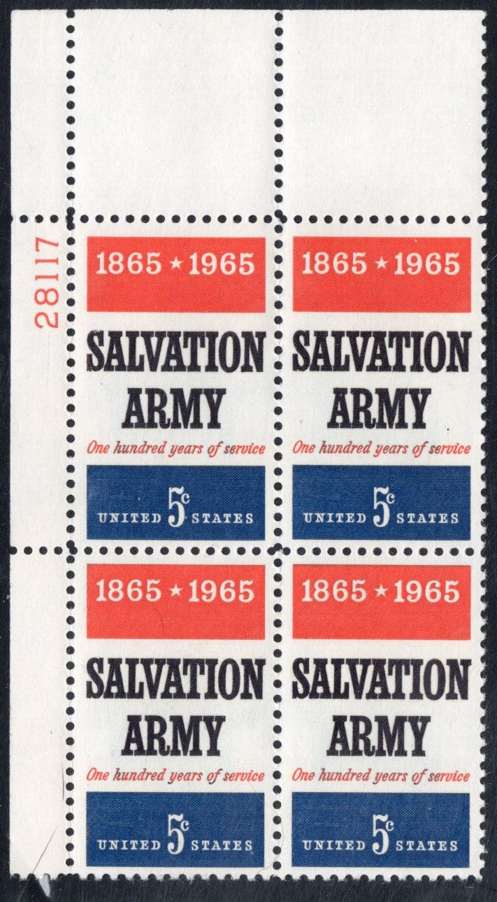 # 1267 (1965) Salvation Army - PB, UL #28117, MNH